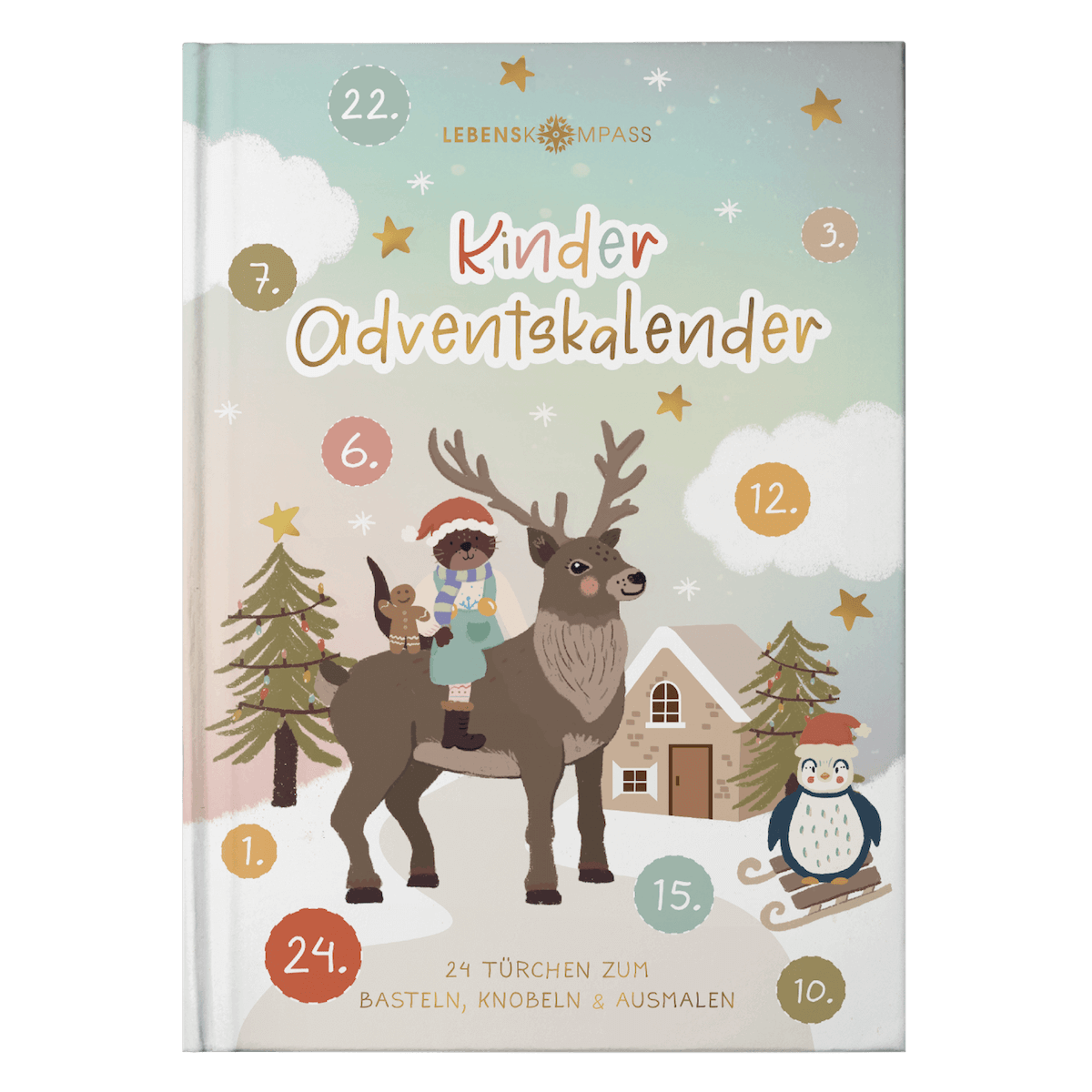 Adventskalenderbuch für Kinder - 24 Türchen