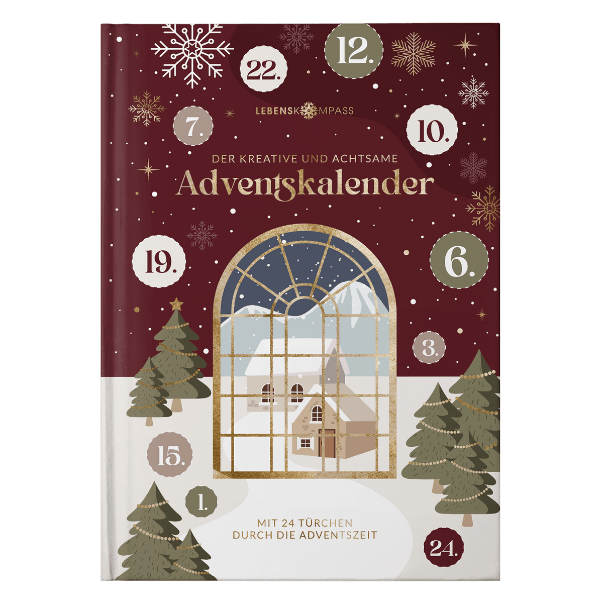 Adventskalenderbuch für Erwachsene - 24 Türchen