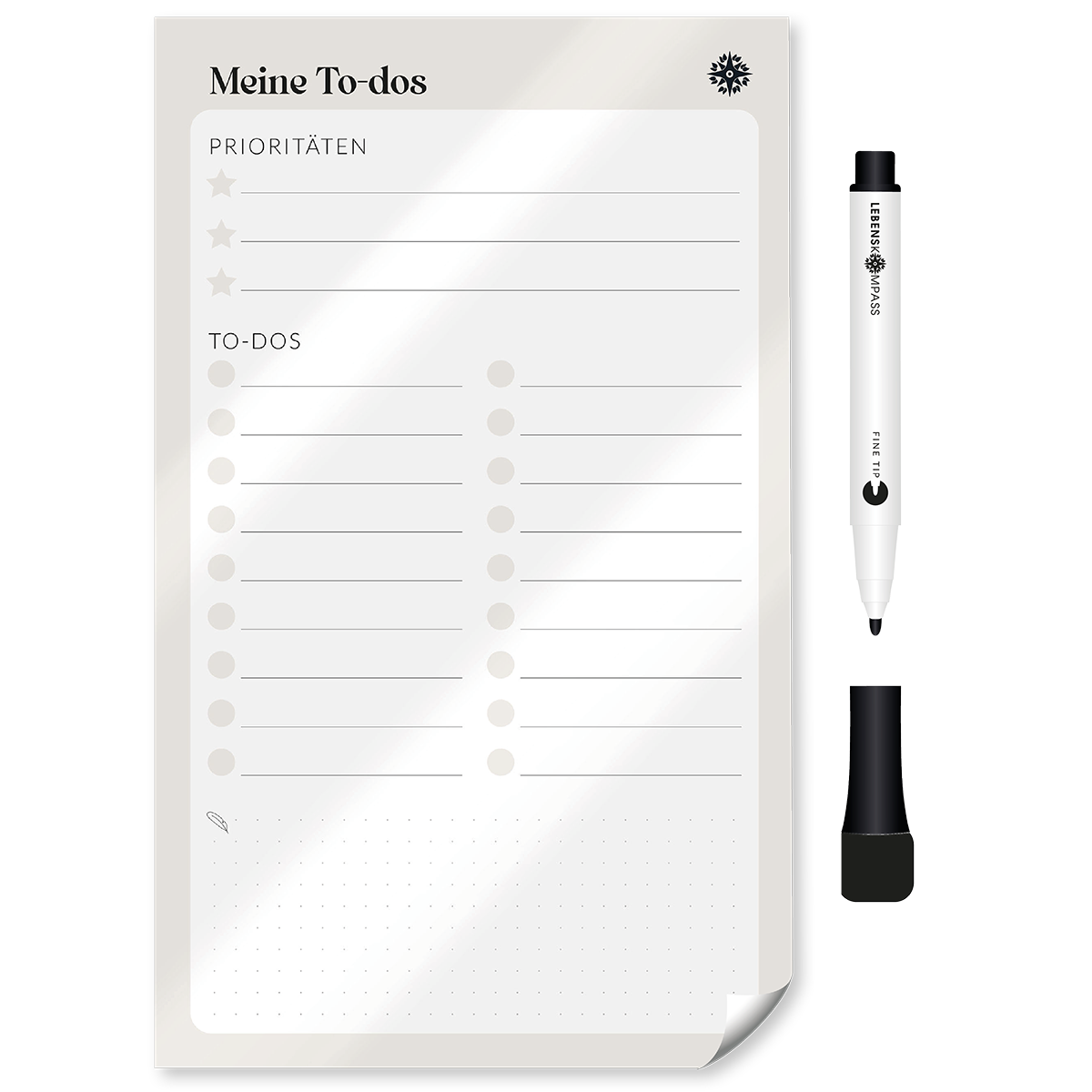 FlexiPlan® To-Do-Liste - Selbsthaftend