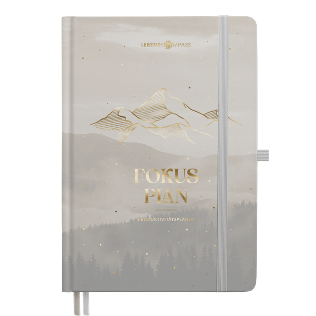 Produktivitätsplaner "FOKUS PLAN" - Undatiert DIN A5
