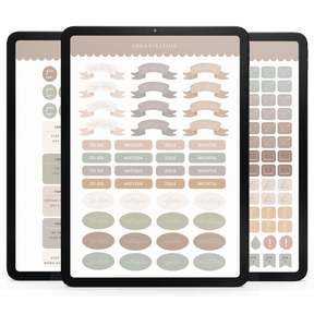 Digitales Sticker-Set - PDF mit Hyperlinks