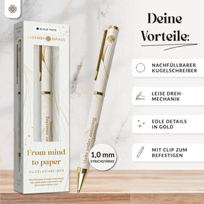 Kugelschreiber mit auswechselbarer Mine