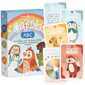 Gefühle ABC für Kinder - 50 Gefühlskarten