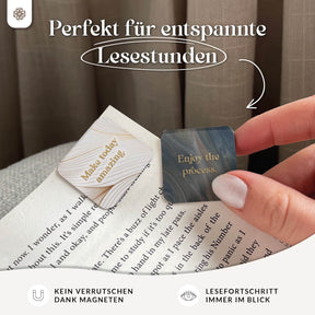 Magnetische Lesezeichen (Leseclips) - 2 Stück
