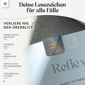 Magnetische Lesezeichen (Leseclips) - 2 Stück
