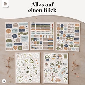 Sticker Set für mehr Organisation