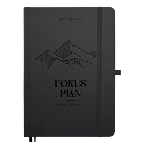 Produktivitätsplaner "FOKUS PLAN" - Undatiert DIN A5