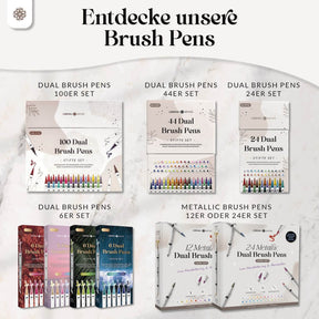 Bullet Journal Planer DIN A5 - Vorgefertigt zum Ausmalen