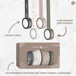 Washi Tapes - Bunte Klebebänder für Kalender & Journal