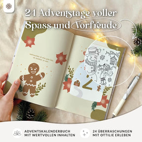 Adventskalenderbuch für Kinder - 24 Türchen