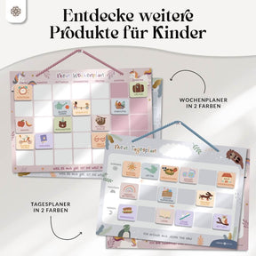 Undatierter Tages- und Wochenplaner für Kinder