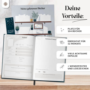 Buchjournal mit Poster