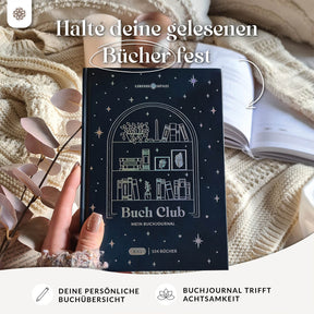 Buchjournal - Lesetagebuch zum Ausfüllen