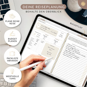 Digitales Reisetagebuch - PDF mit Hyperlinks