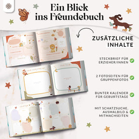 Freundebuch für Kindergartenkinder