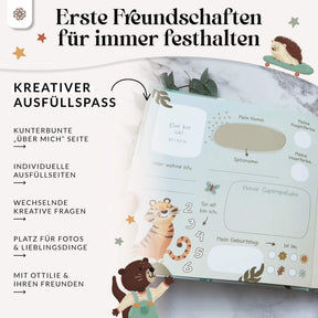 Freundebuch für Kindergartenkinder