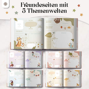 Freundebuch für Kindergartenkinder