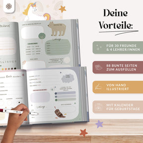 Freundebuch für Schulkinder