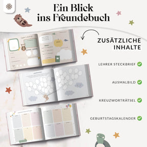 Freundebuch für Schulkinder