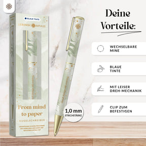 Kugelschreiber mit auswechselbarer Mine