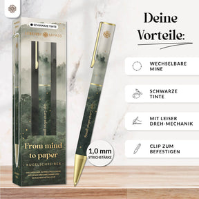 Kugelschreiber mit auswechselbarer Mine