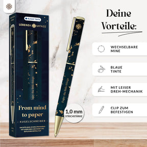 Kugelschreiber mit auswechselbarer Mine