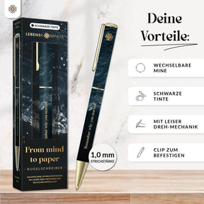 Kugelschreiber mit auswechselbarer Mine