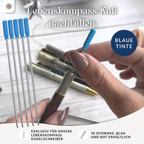 Kugelschreiber mit auswechselbarer Mine