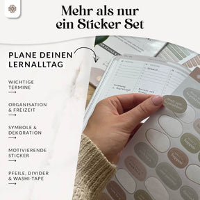Sticker Set für Schule & Studium