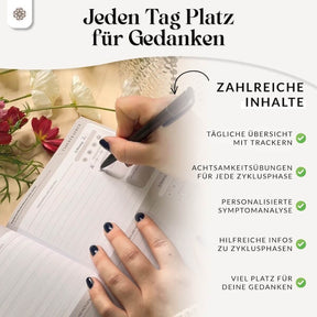 Zyklustagebuch "CYCLE" - mit Poster DIN A5