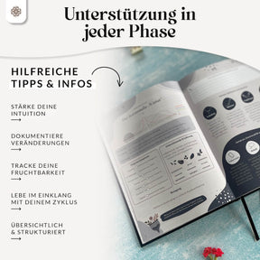 Zyklustagebuch "CYCLE" - mit Poster DIN A5