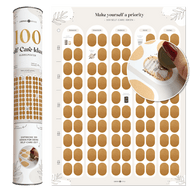 Rubbelposter "Me Time" – 100 Self-Care Ideen