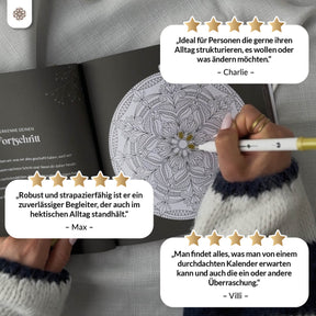 Adventskalender Malbuch zum Ausmalen