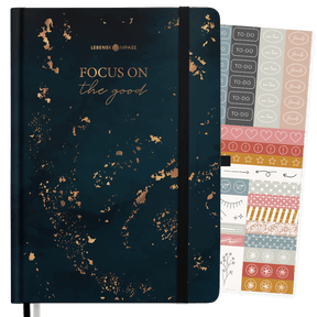 Bullet Journal "PRO" DIN A5 - Notizbuch mit Punktraster