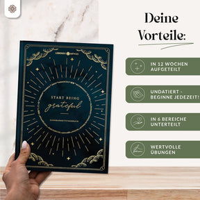 Dankbarkeitstagebuch - Das 12 Wochen Tagebuch