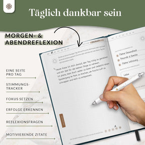 Dankbarkeitstagebuch - Das 12 Wochen Tagebuch
