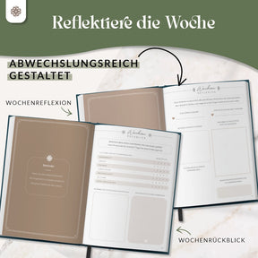 Dankbarkeitstagebuch - Das 12 Wochen Tagebuch