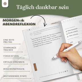 Dankbarkeitstagebuch - Das 12 Wochen Tagebuch