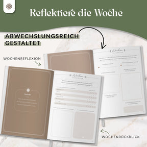 Dankbarkeitstagebuch - Das 12 Wochen Tagebuch