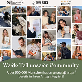 Dankbarkeitstagebuch - Das 12 Wochen Tagebuch