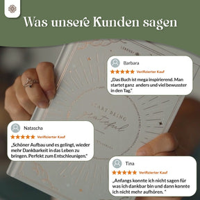 Dankbarkeitstagebuch - Das 12 Wochen Tagebuch