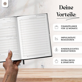 Finanzplaner  – 12 Monate Undatiert