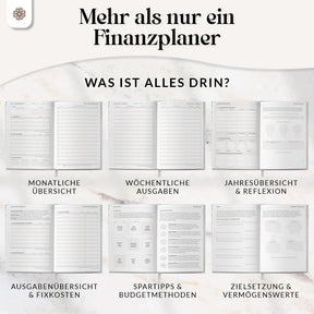 Finanzplaner  – 12 Monate Undatiert
