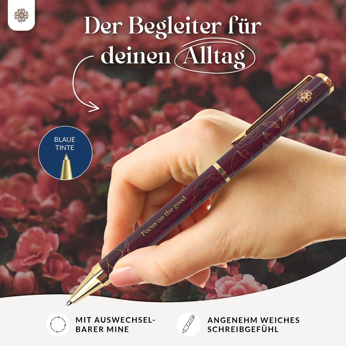 #stil_rosenblatt blaue tinte