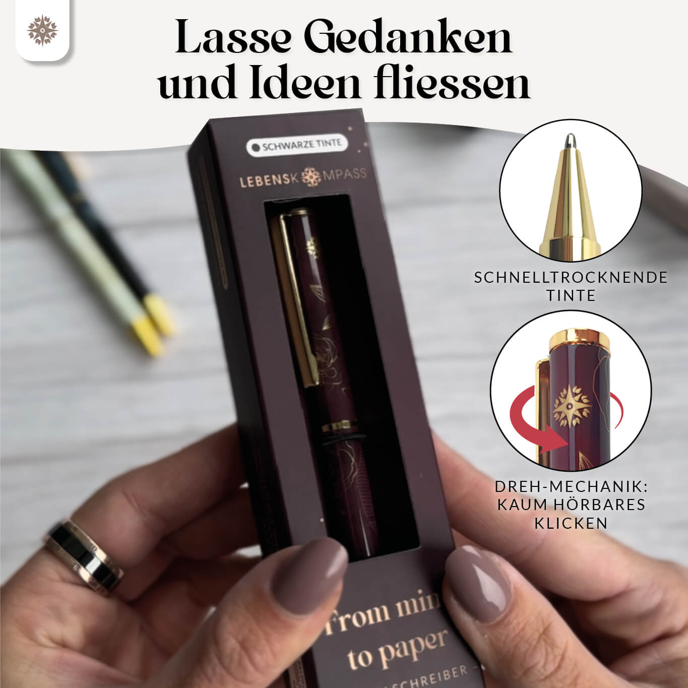 #stil_rosenblatt schwarze tinte