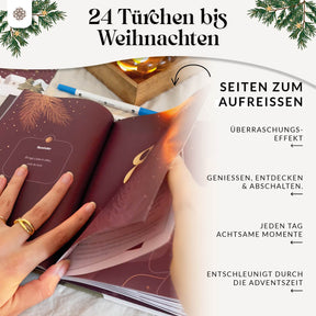 Adventskalenderbuch für Erwachsene - 24 Türchen