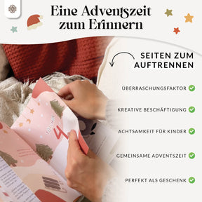 Adventskalenderbuch für Kinder - 24 Türchen