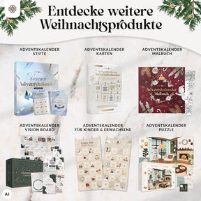 Adventskalenderbuch für Kinder - 24 Türchen