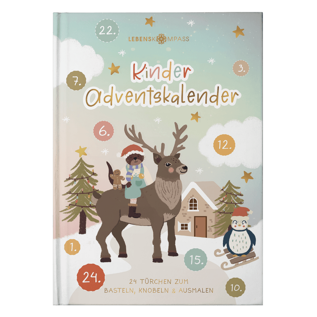 Adventskalenderbuch für Kinder - 24 Türchen