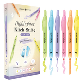 Textmarker Stifte - 6er Set Highlighter